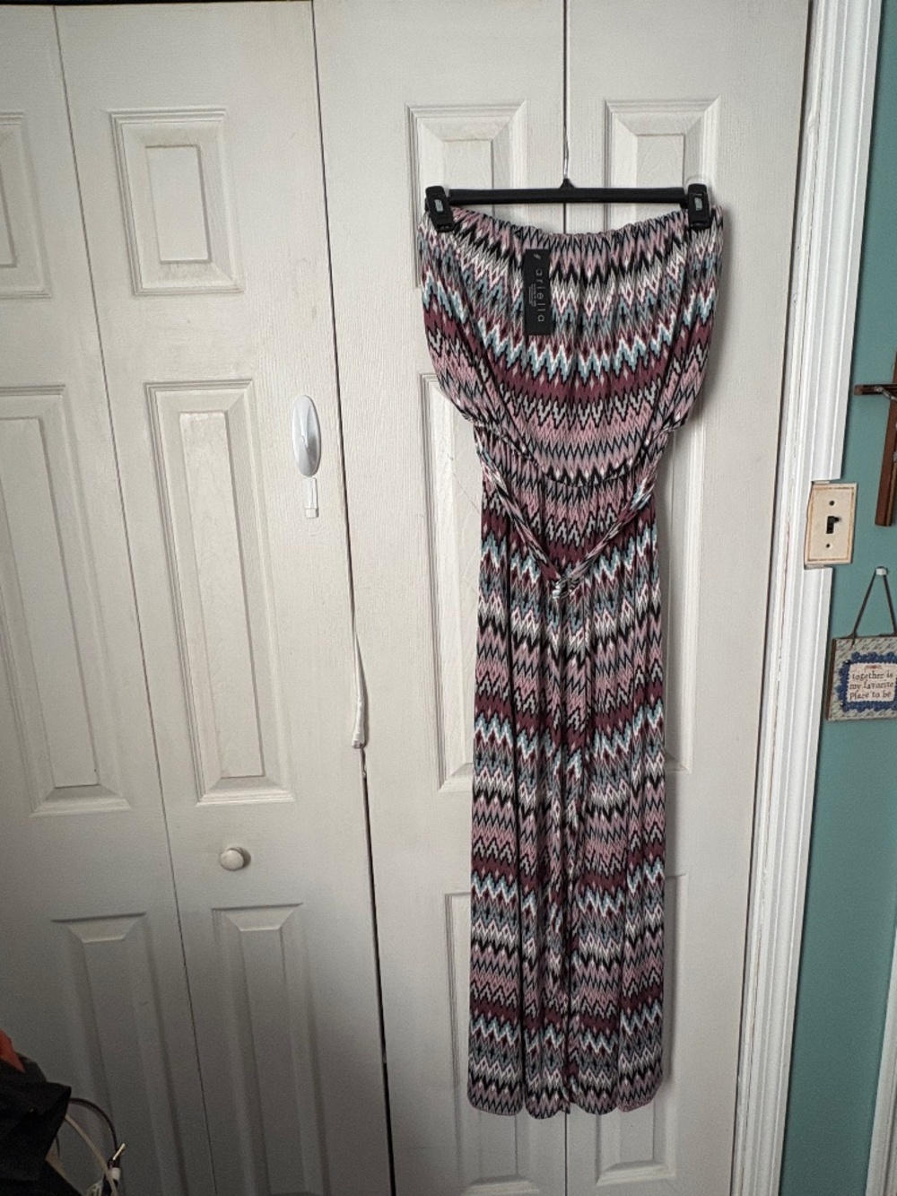Strapless jumpsuit